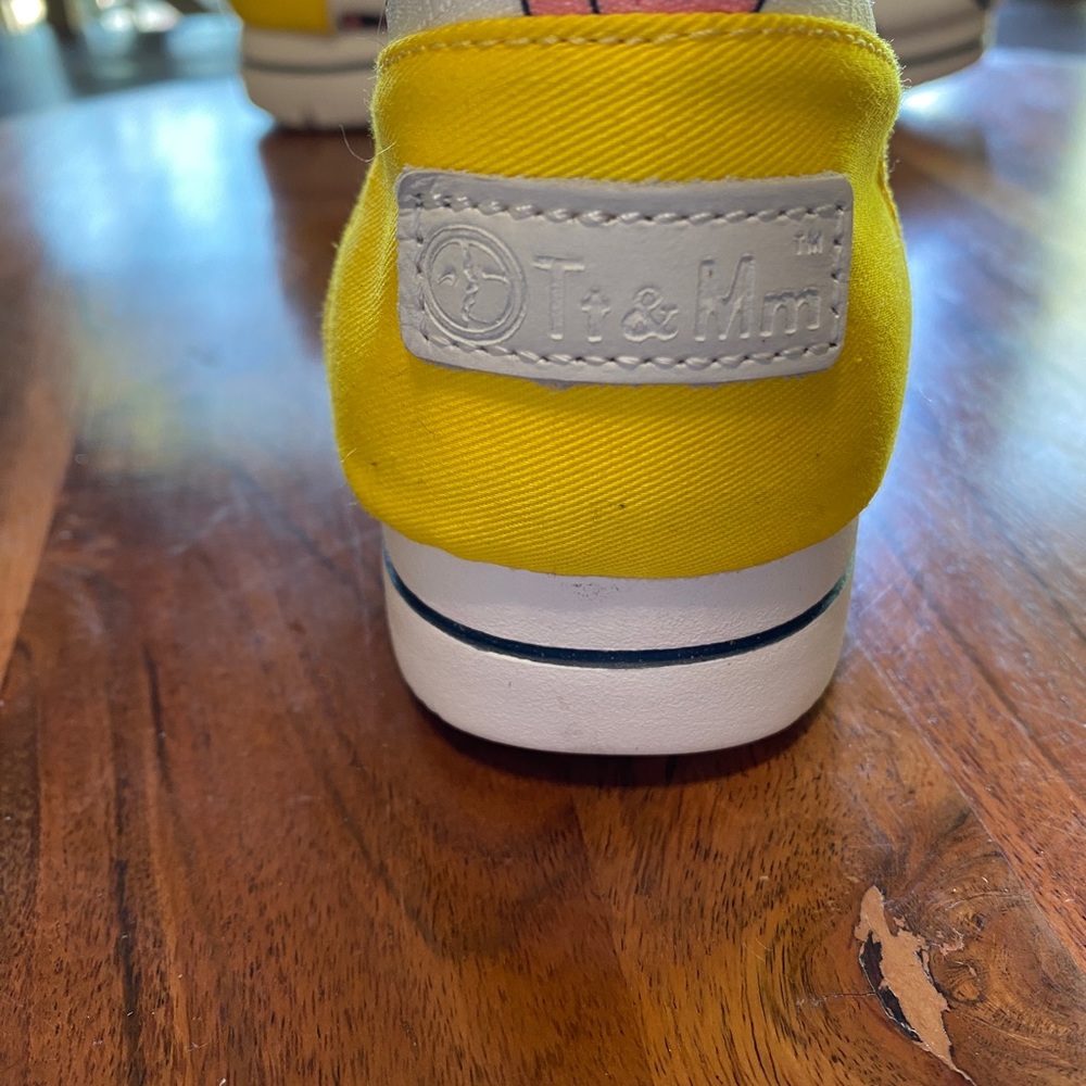 Y2K fashion sneakers from Italy yellow - Picture 10 of 13